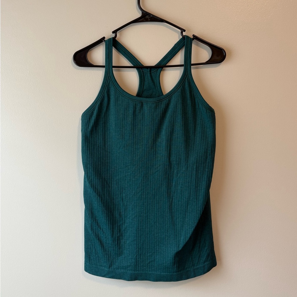 lululemon Ebb to Street Tank Top in Storm Teal